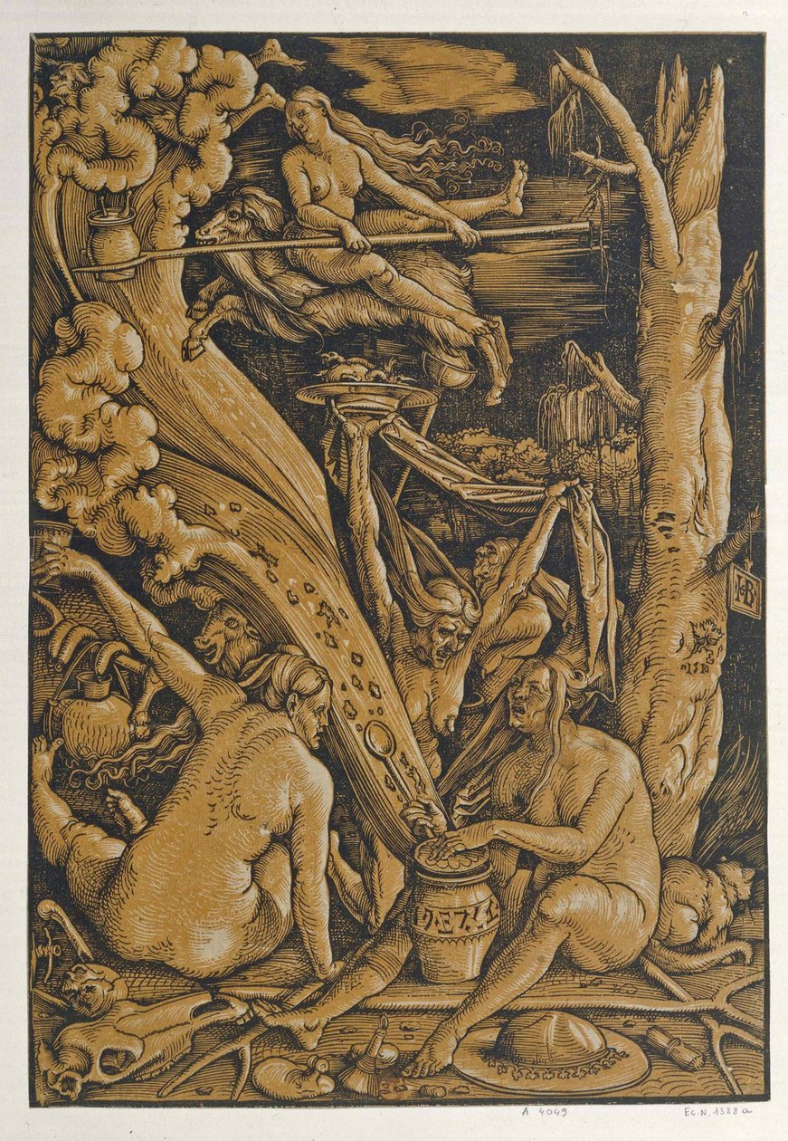 Noidat, 1510. tekijältä Baldung