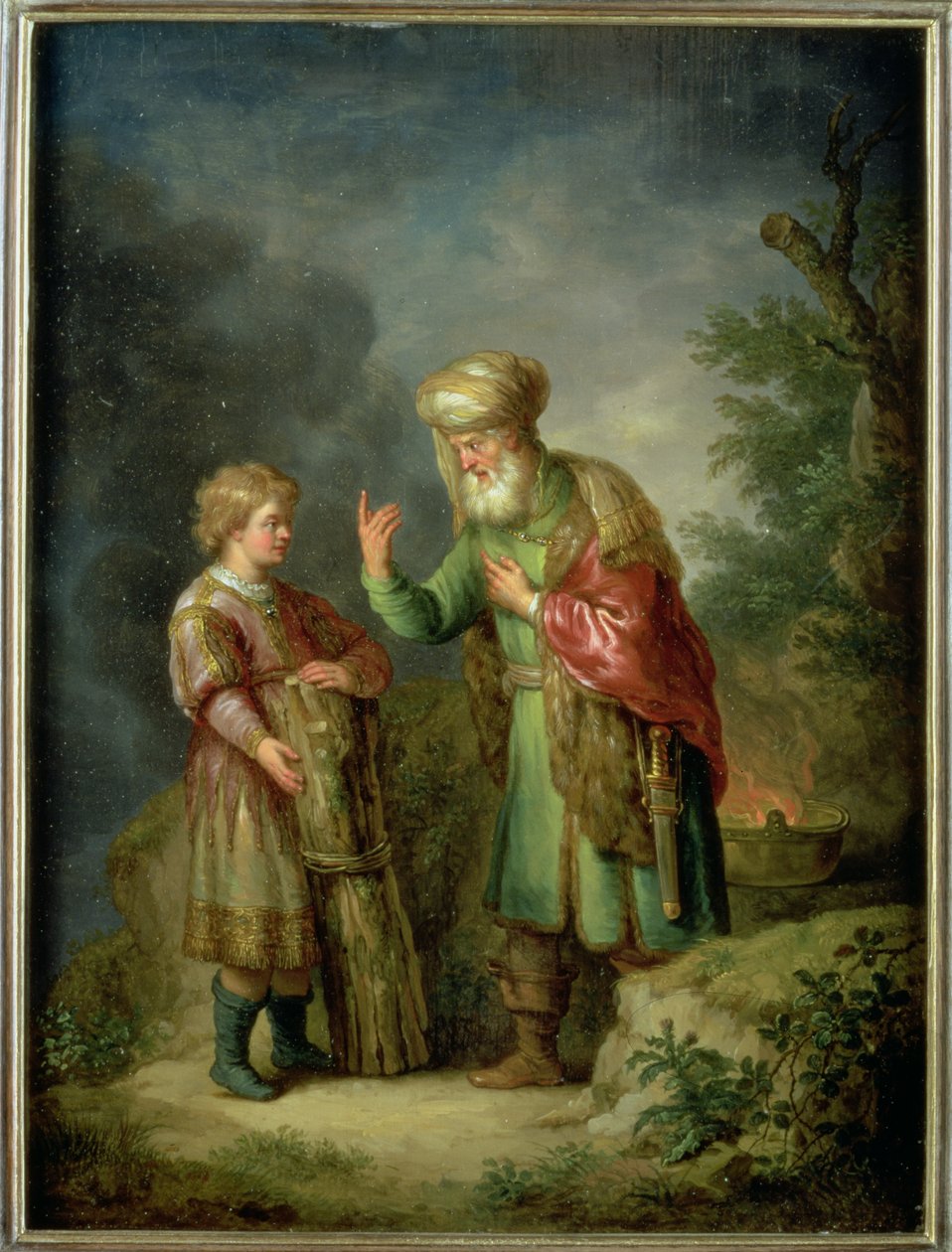 Abraham ja Iisak tekijältä Balthasar Beschey