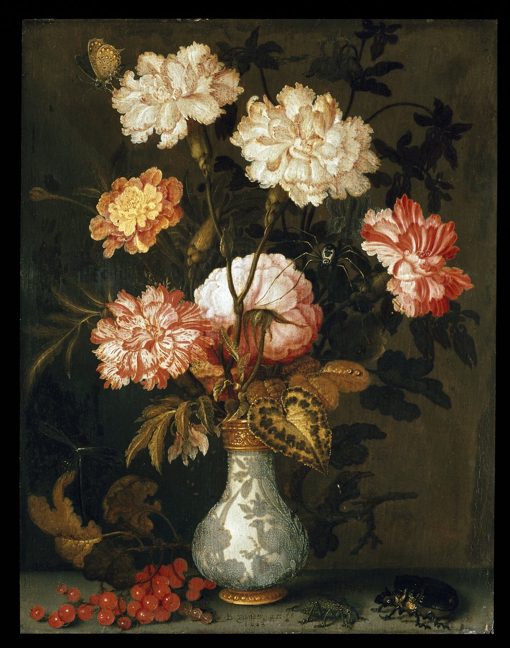 Kukkamaljakko tekijältä Balthasar van der Ast