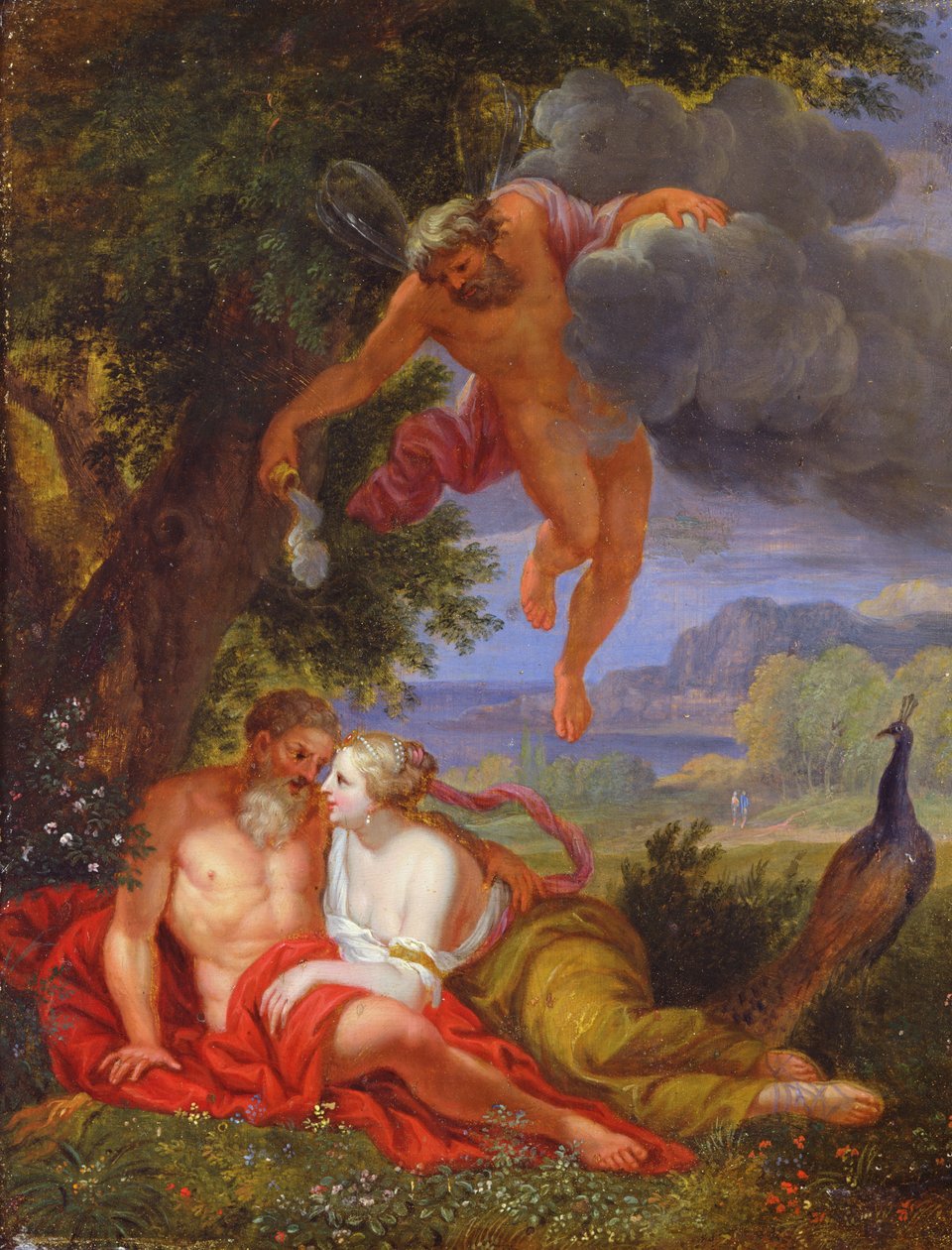 Hypnos lähettää Jupiterin ja Junon uneen tekijältä Balthasar Beschey