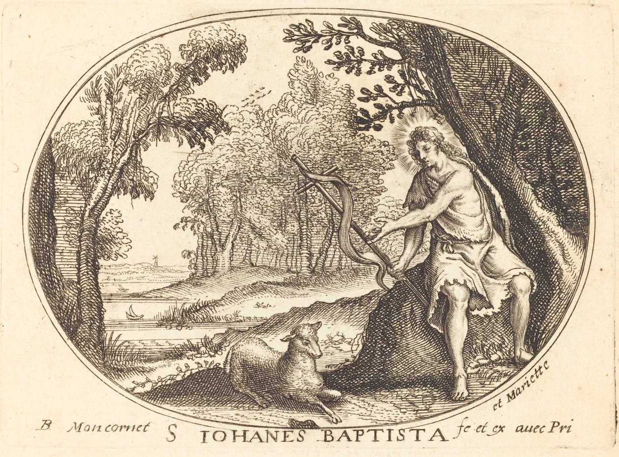 Pyhä Johannes Kastaja tekijältä Balthasar Moncornet