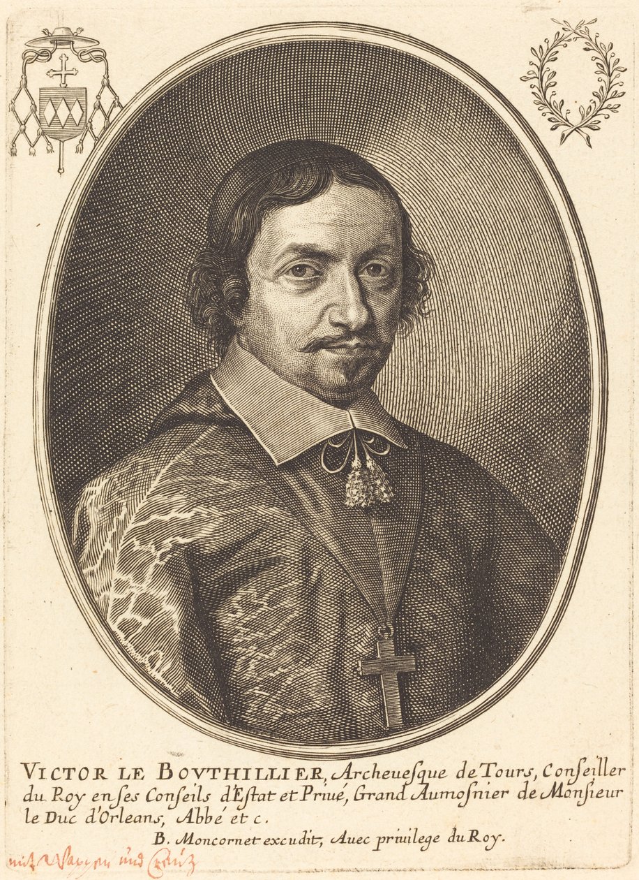 Victor Bouthillier tekijältä Balthasar Moncornet