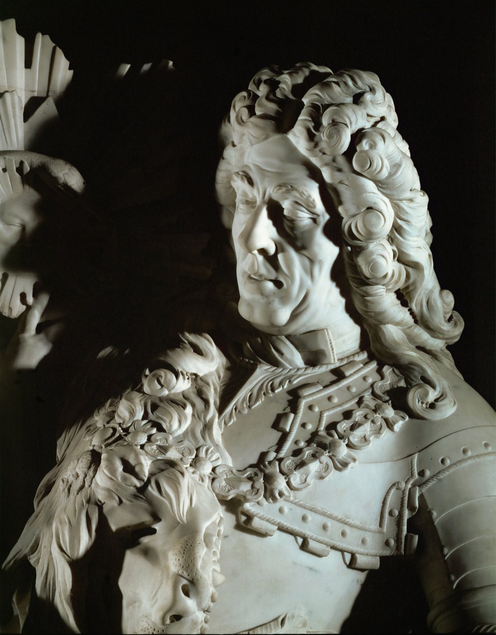 Savoijin prinssi Eugenin apoteoosi ... (marmori) tekijältä Balthasar Permoser