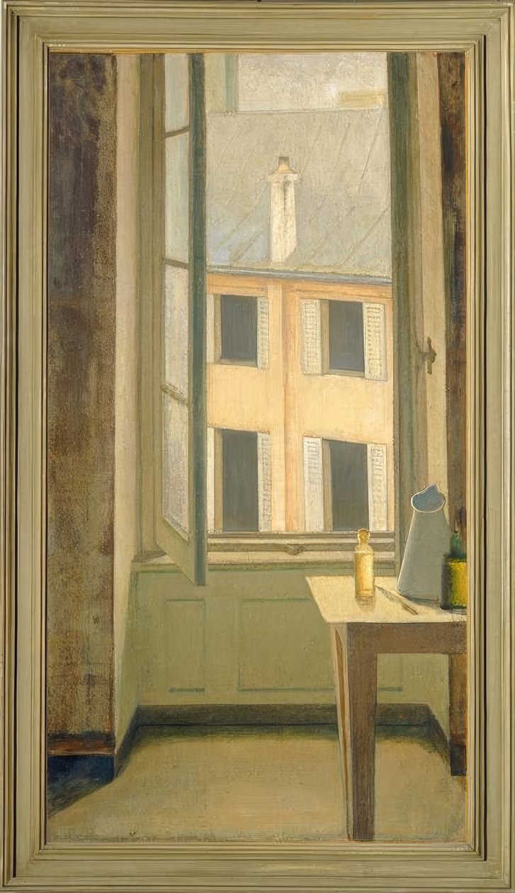 Ikkuna, Cour de Rohan tekijältä Balthus Klossowski de Rola