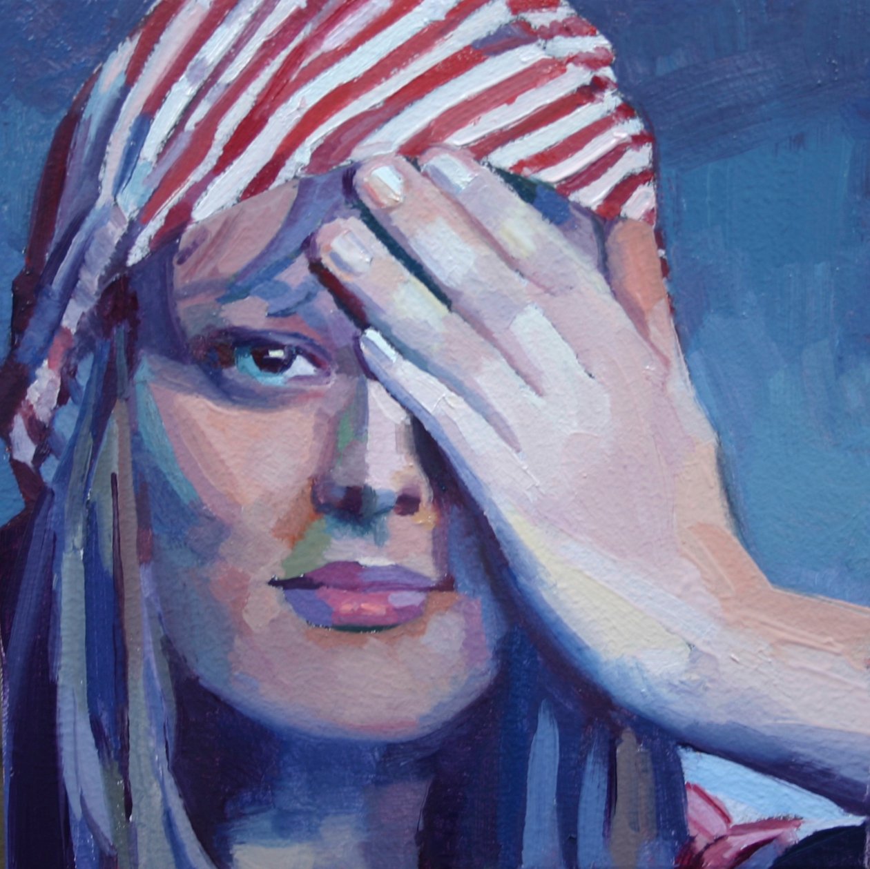 "Kasvot 12", 2012 tekijältä Barbara Hoogeweegen