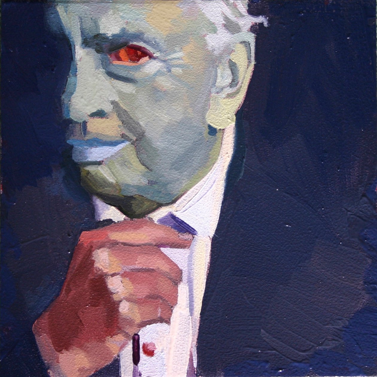 "Kasvot 6", 2012 tekijältä Barbara Hoogeweegen