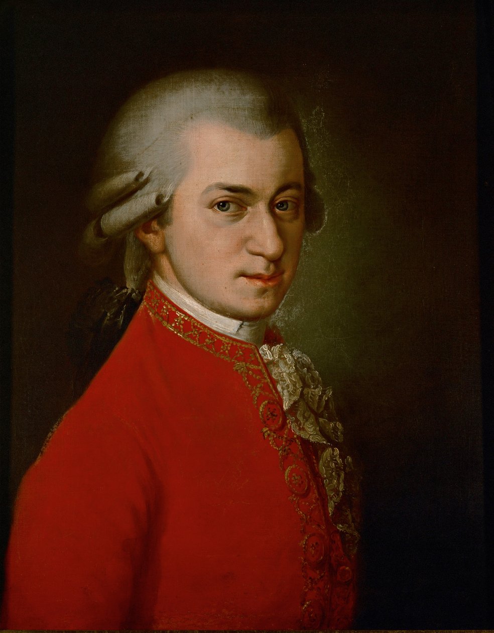 Wolfgang Amadeus Mozart ... (öljy kankaalle) tekijältä Barbara Krafft