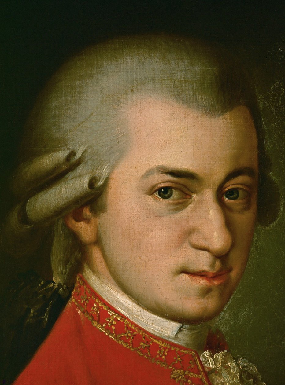 Wolfgang Amadeus Mozart ... (öljy kankaalle) tekijältä Barbara Krafft