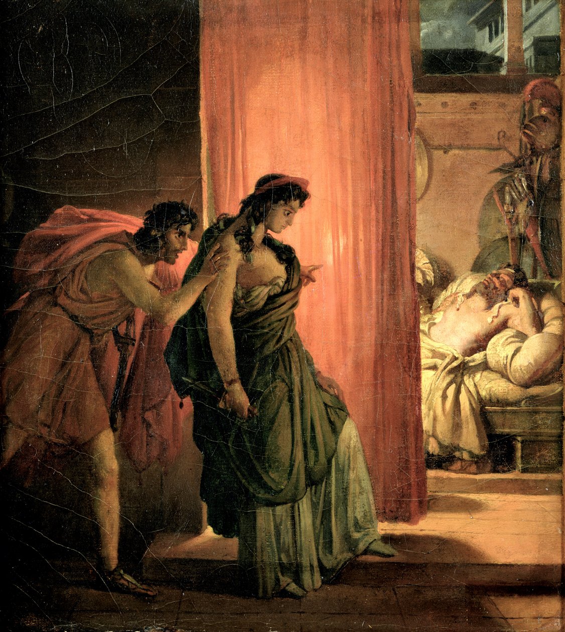 Clytemnestra, n. 1817 tekijältä Baron Pierre Narcisse Guerin