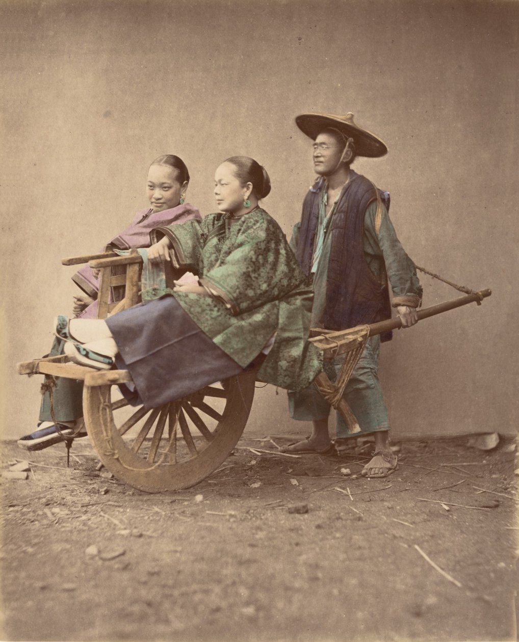 Kottikärryt, 1870-luku. tekijältä Baron Raimund von Stillfried