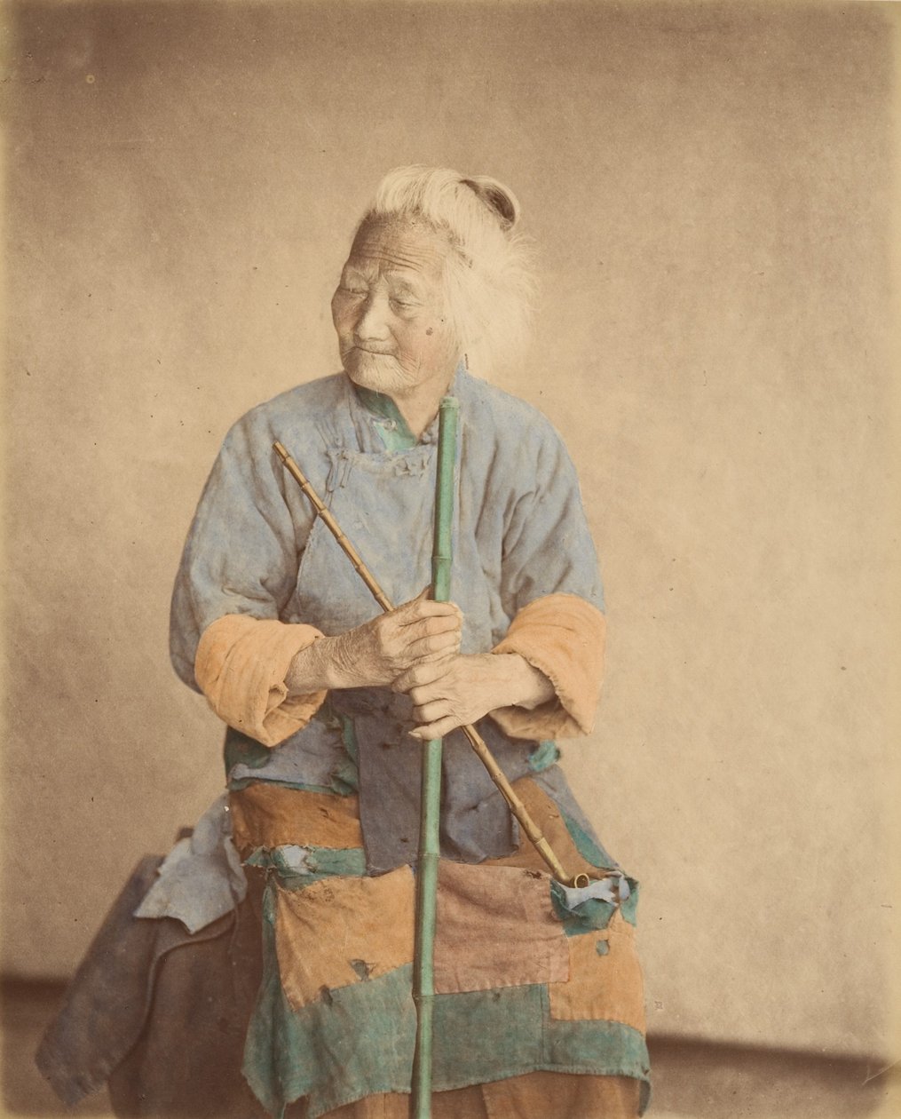 Vanha kerjäläinen, 1870-luku. tekijältä Baron Raimund von Stillfried