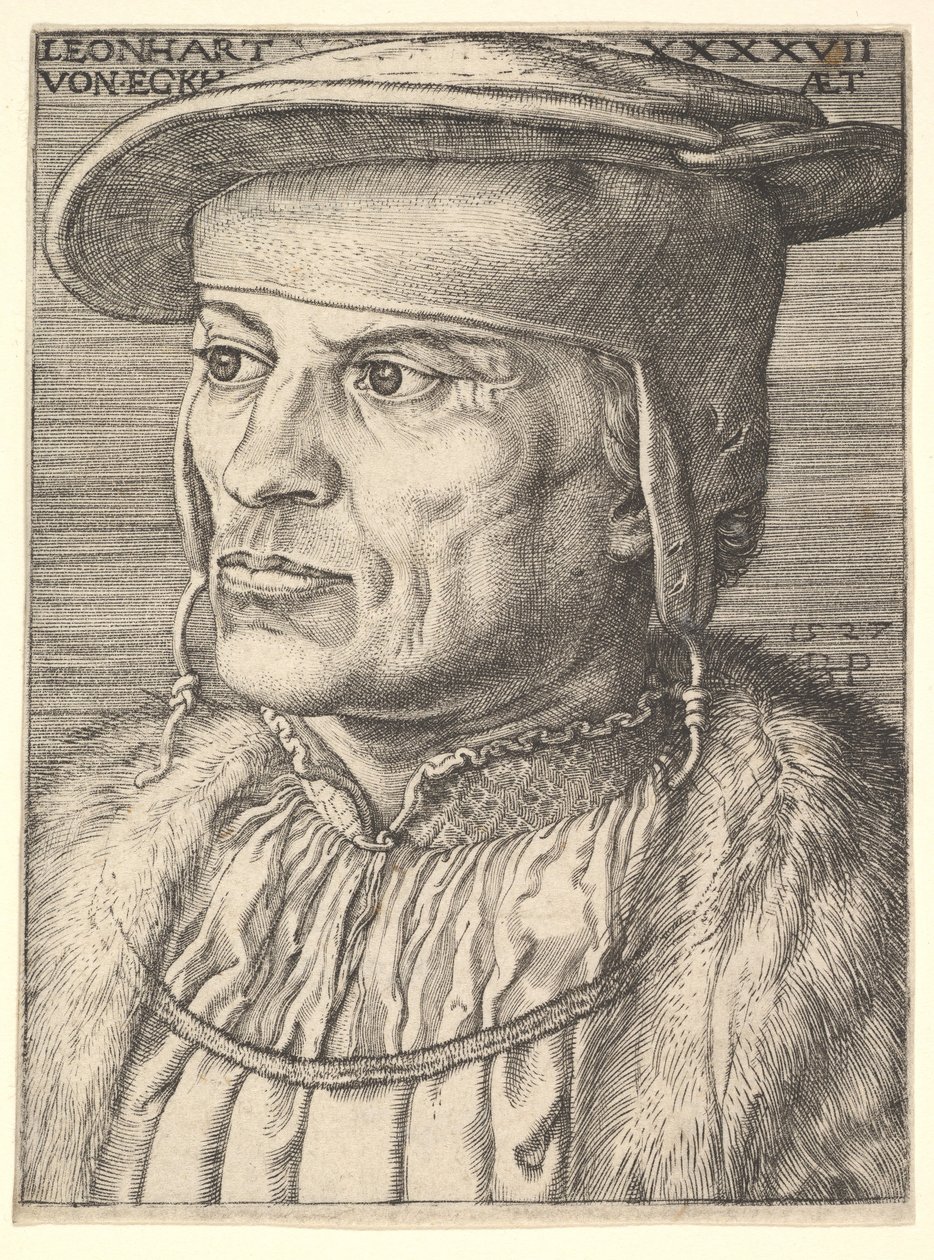 Leonard of Eckh, 1527. tekijältä Barthel Beham