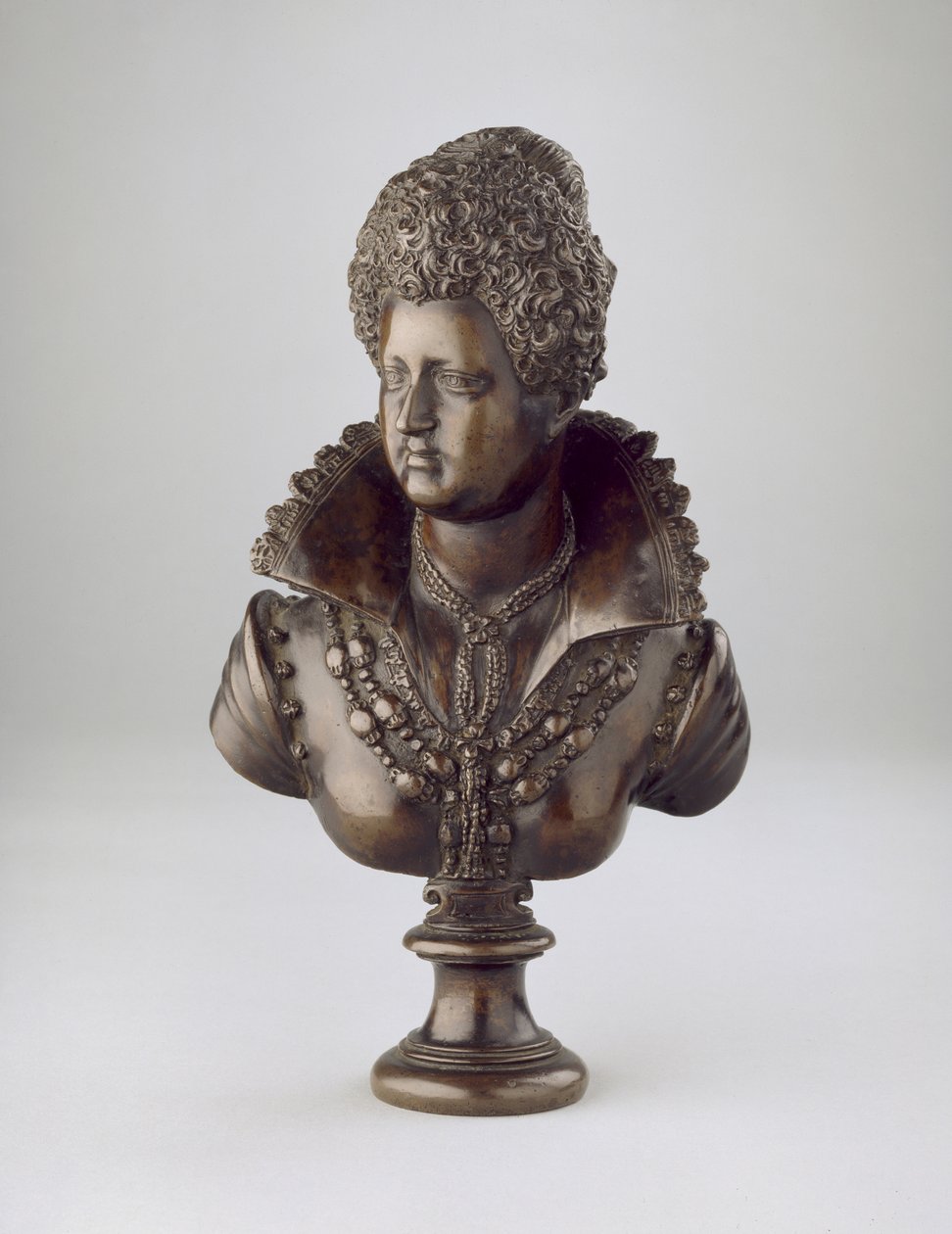 Kuningatar Marie de Medici, noin 1600 (pronssi) tekijältä Barthelemy Prieur