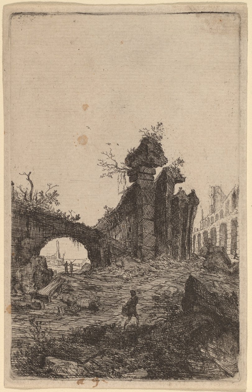 Colosseumin rauniot tekijältä Bartholomeus Breenbergh