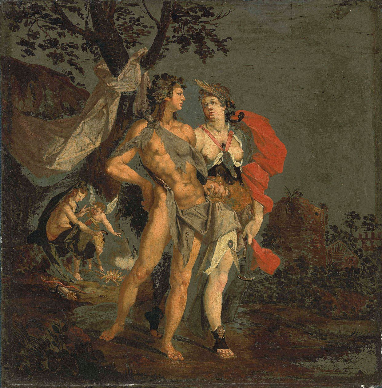Sine Baccho et Cerere friget Venus tekijältä Bartholomeus Spranger