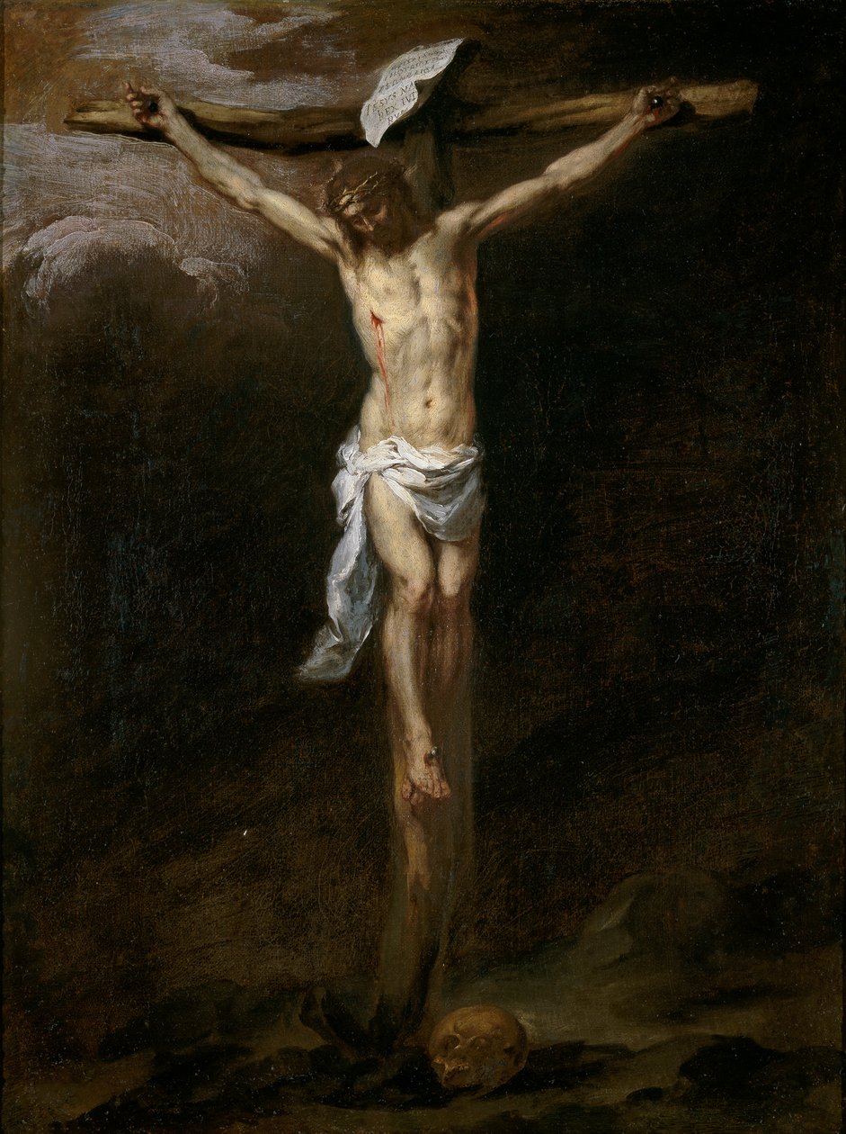 Kristus ristiinnaulittiin tekijältä Bartolomé Esteban Murillo