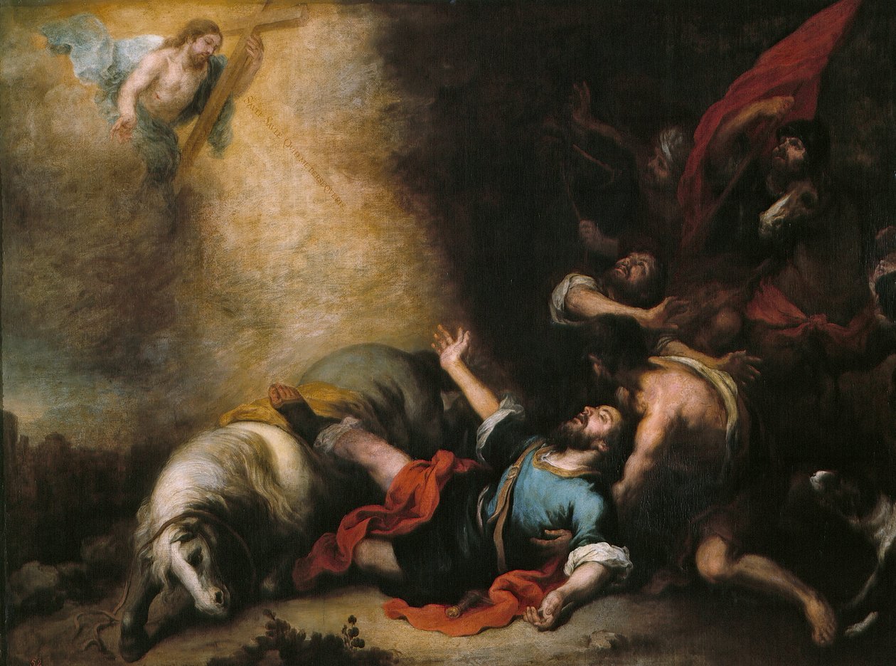 San Pablo -konversio tekijältä Bartolomé Esteban Murillo