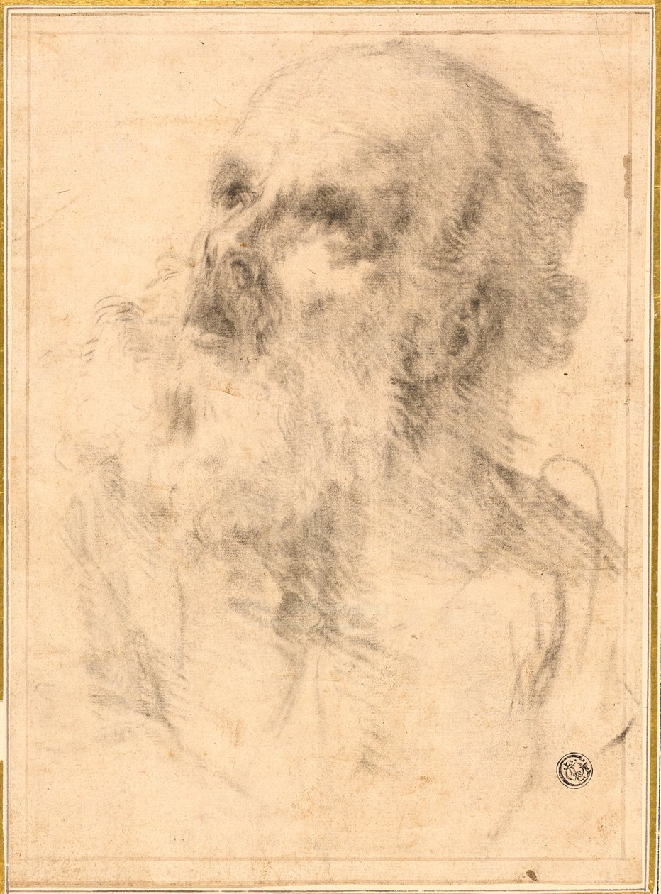 Vanhan miehen pää tekijältä Bartolomé Esteban Murillo
