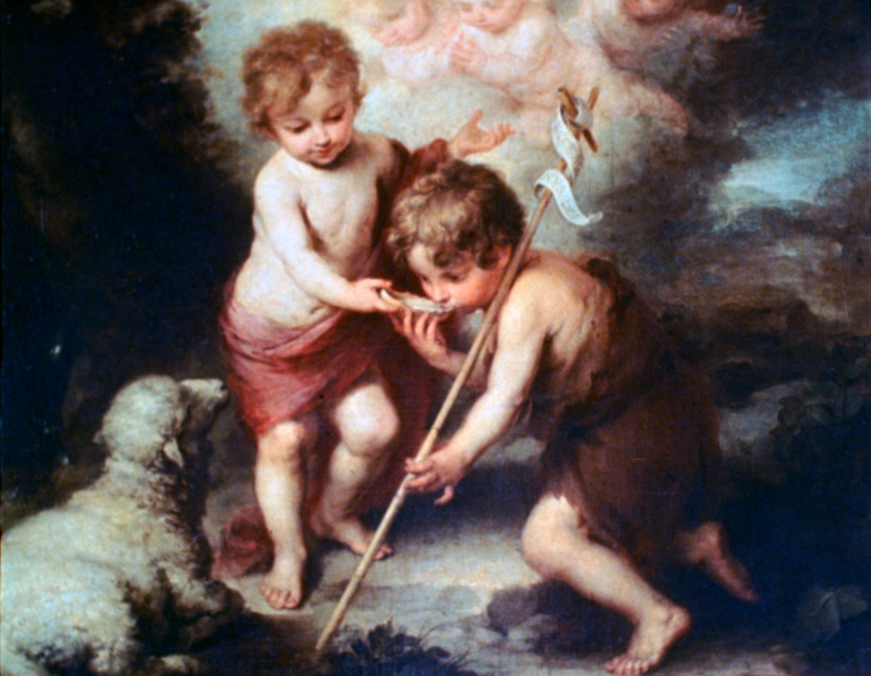 The Boys with the Shell, c1670 tekijältä Bartolomé Esteban Murillo