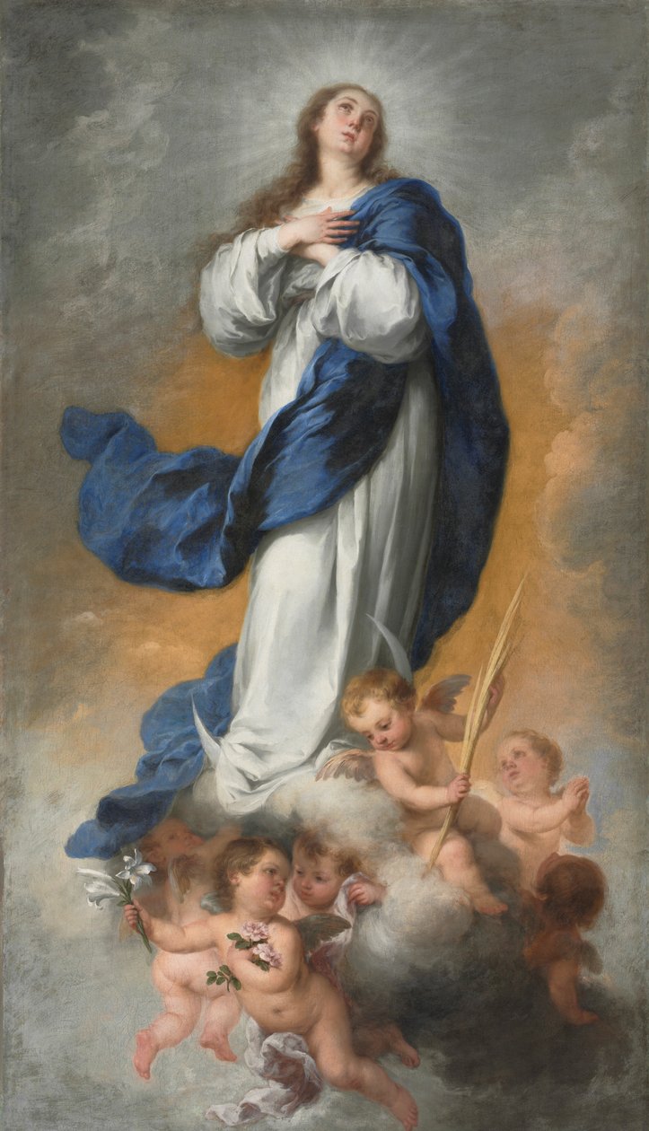 Immaculate Concept, c. 1680. tekijältä Bartolomé Esteban Murillo