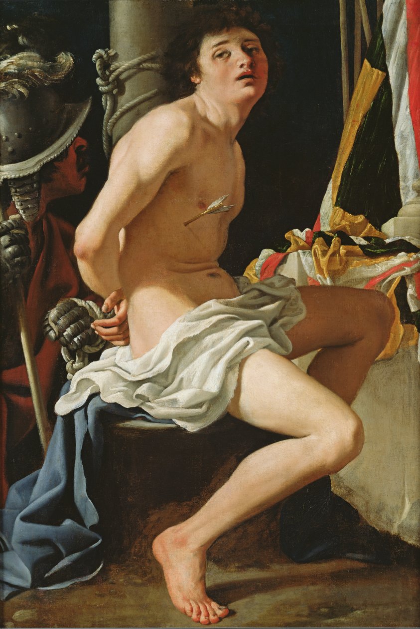 Pagkamartir ni St. Sebastian finn tekijältä Bartolomeo Schedoni
