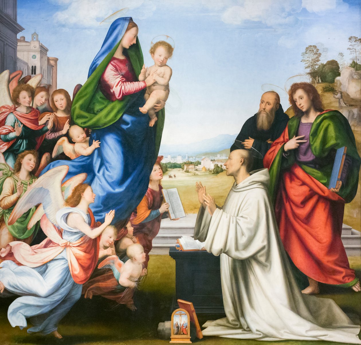 Visio st. Bernard tekijältä Bartolomeo Fra