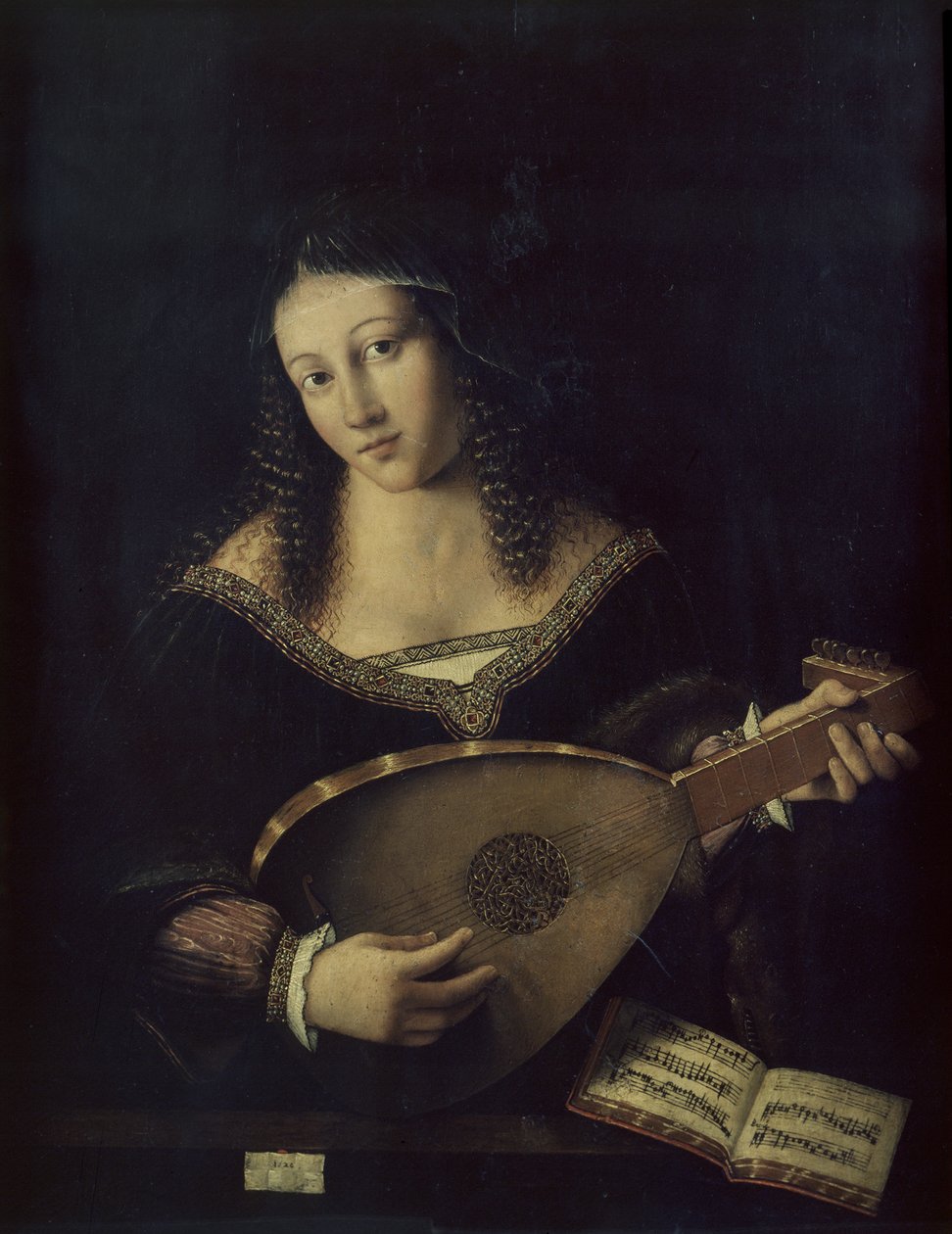 Luutun soittaja tekijältä Bartolomeo Veneto