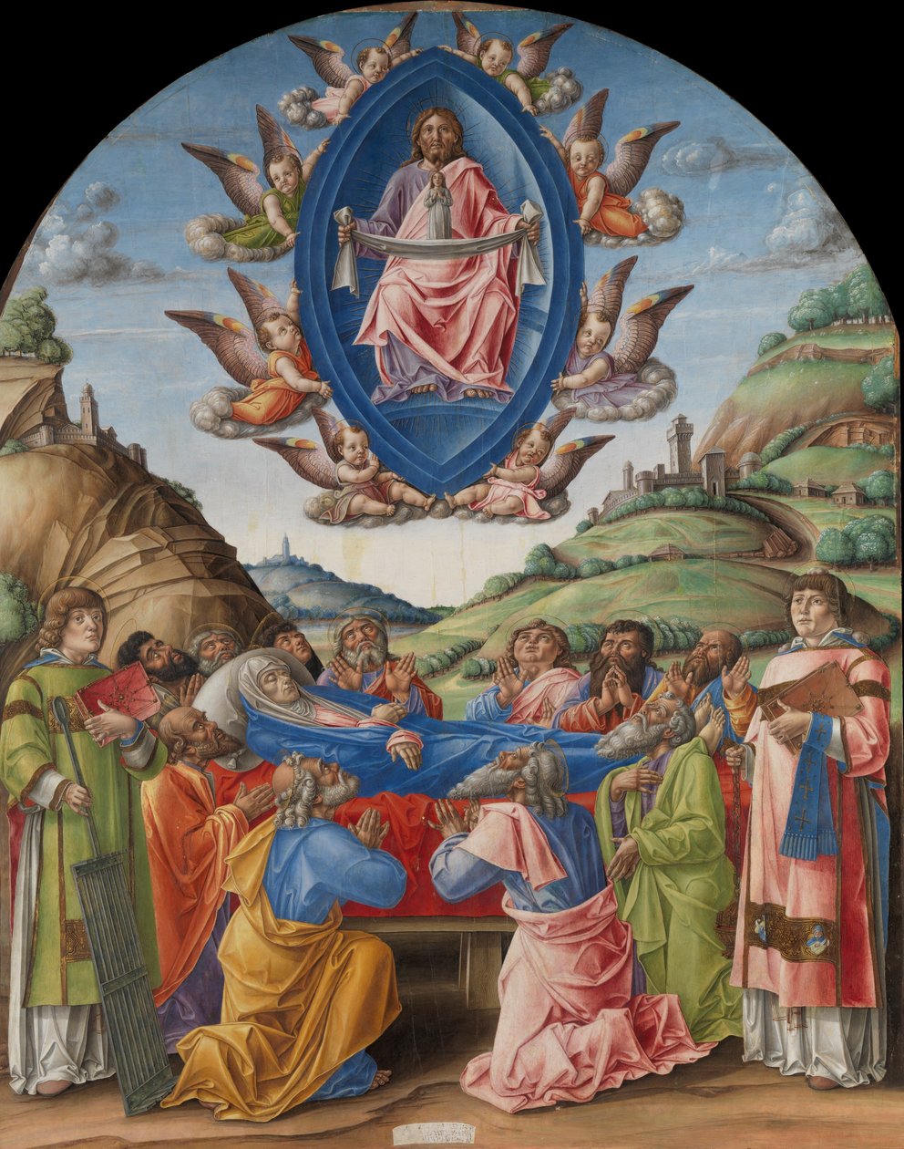 Neitsyen kuolema, 1485. tekijältä Bartolomeo Vivarini