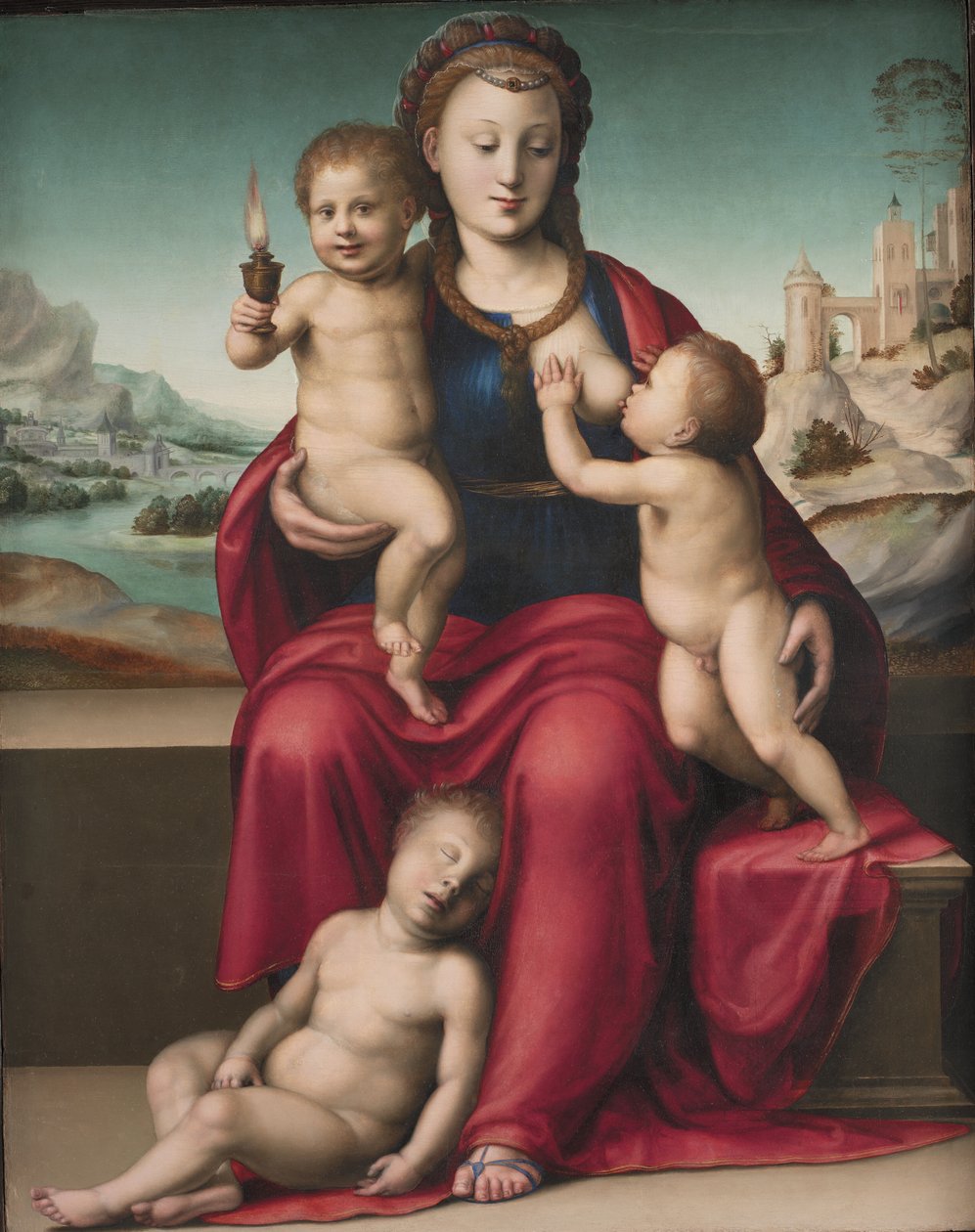 Caritas (hyväntekeväisyys) tekijältä Bartolomeo di Zanobi