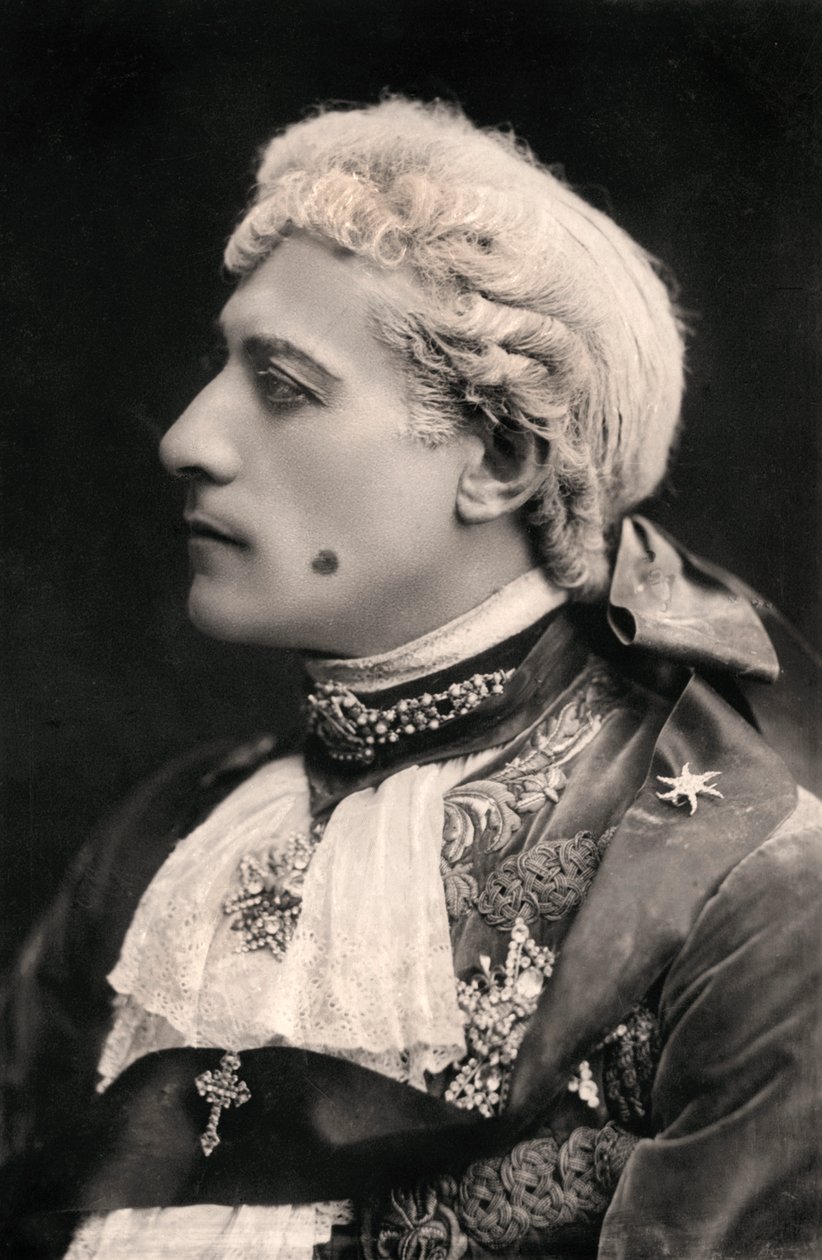 Lewis Waller 1860-1915, englantilainen näyttelijä, 1906. tekijältä Bassano Studio