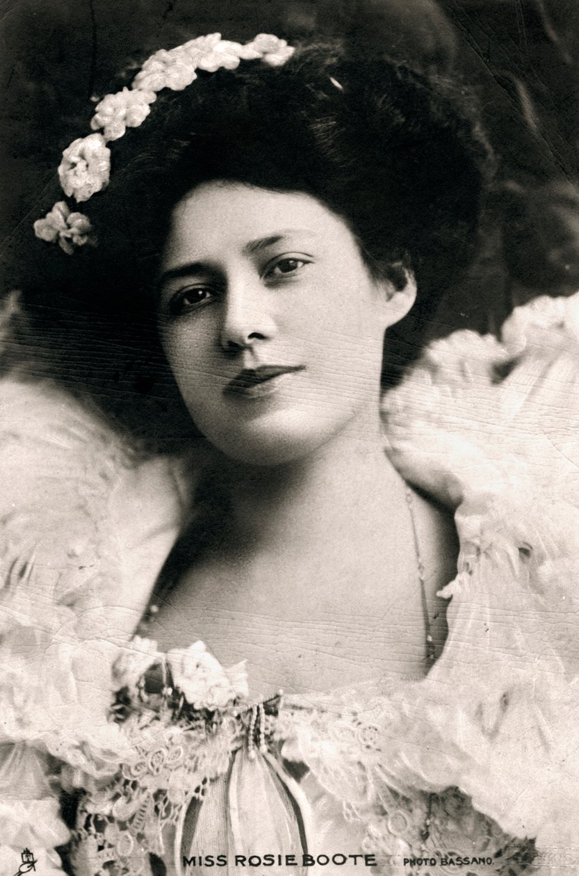 Rosie Boote 1878-1958, englantilainen näyttelijä, 1905. tekijältä Bassano Studio