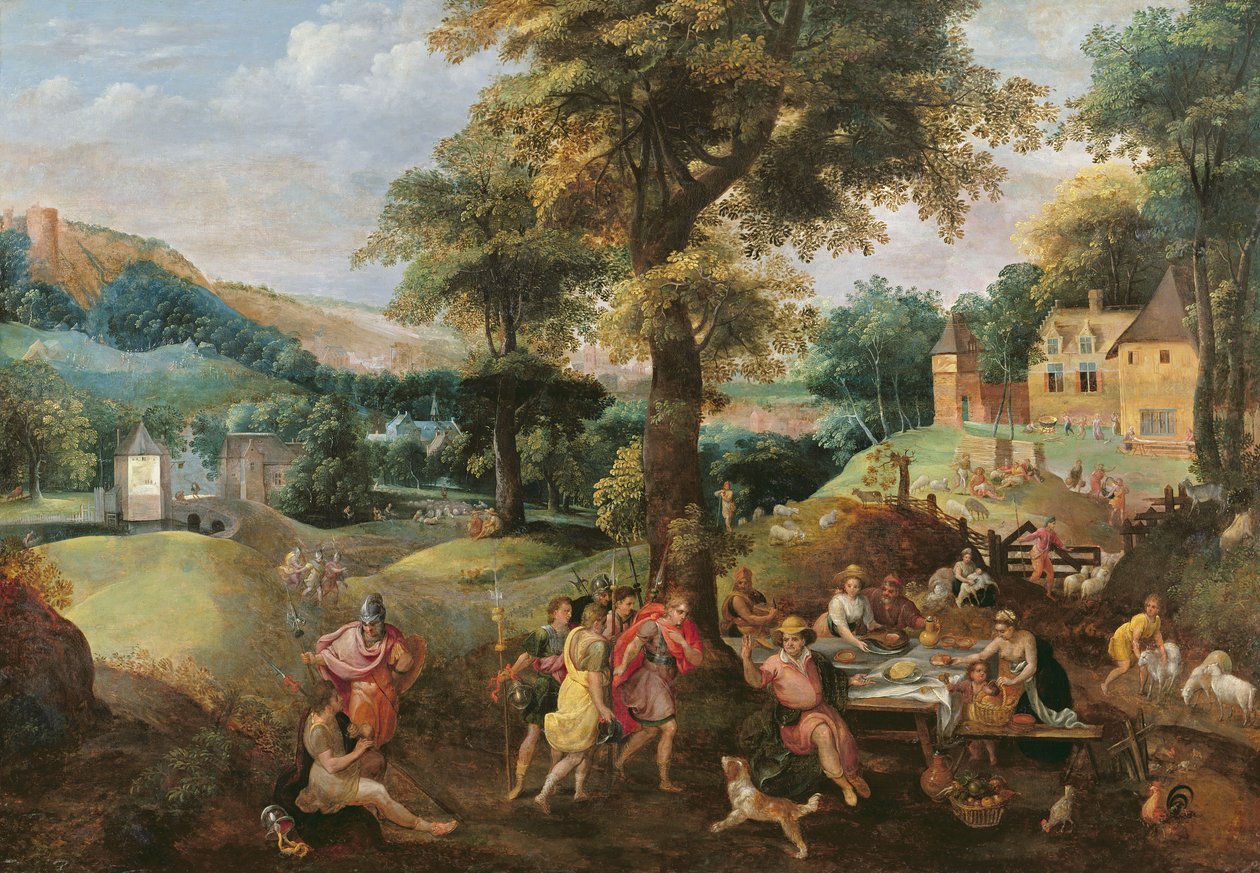 Cincinnatus vastaanottaa Rooman edustajat tekijältä Belgian School