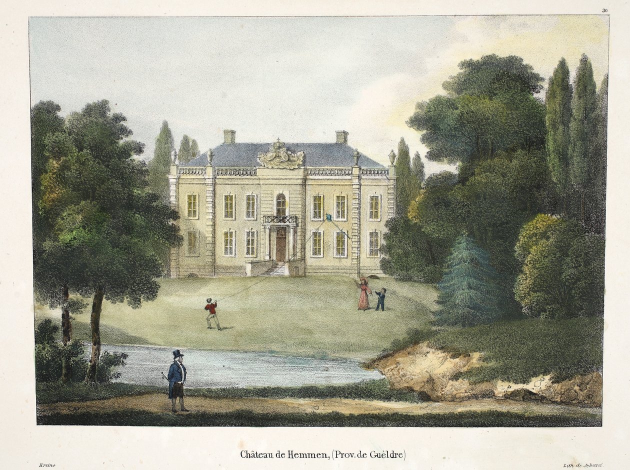 Hemmenin linna, n. 1895 (valokuva) tekijältä Belgian School