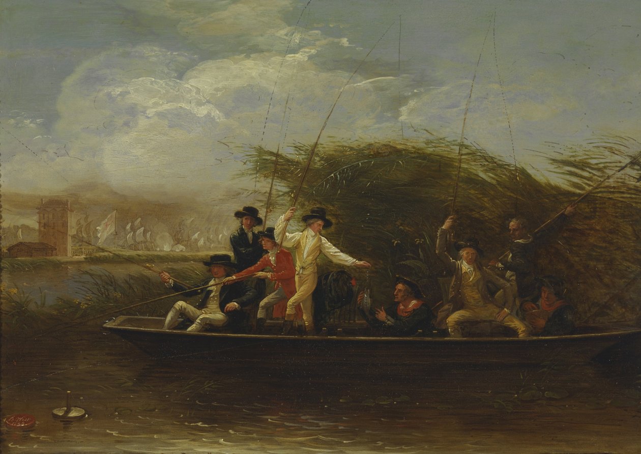 Herrat kalastavat tekijältä Benjamin West
