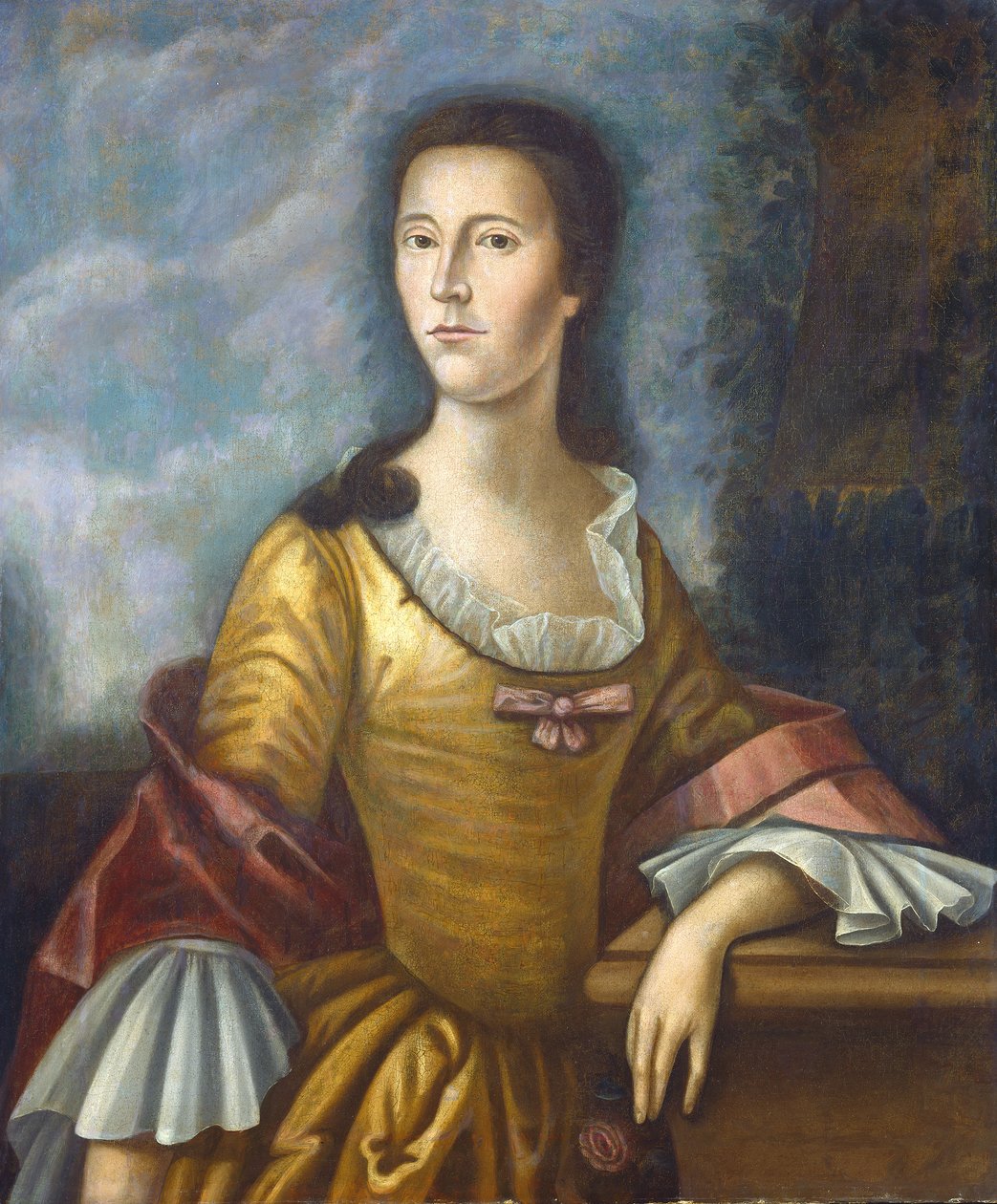 Mary Bethel Boude (rouva Samuel Boude), 1755-6 tekijältä Benjamin West