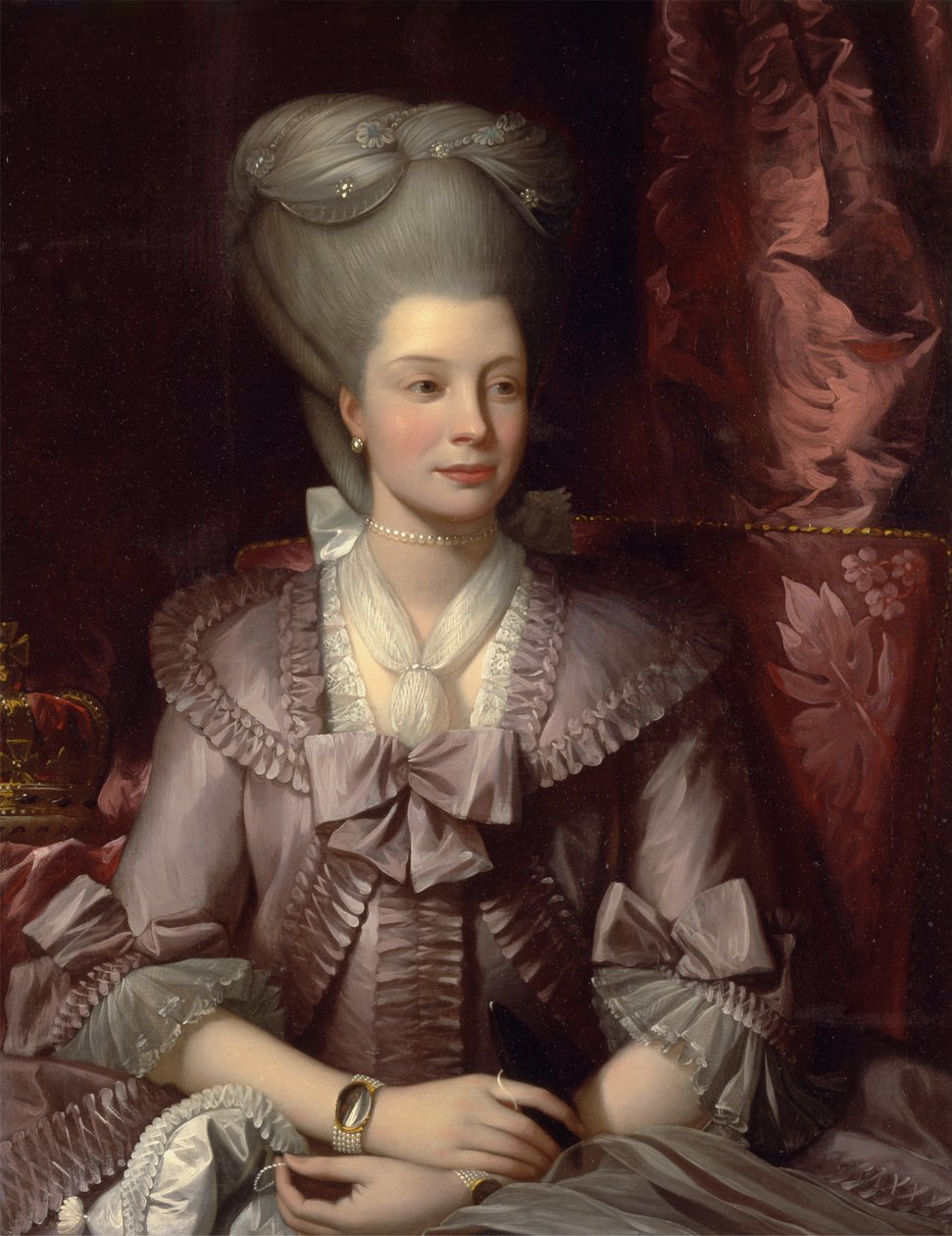 Kuningatar Charlotte tekijältä Benjamin West