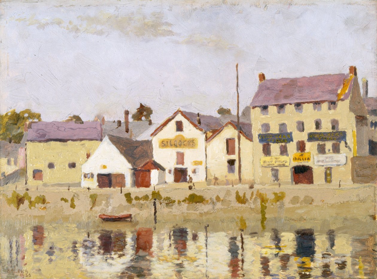 "Carmarthen Quay", 1912-1938 tekijältä Benjamin Archibald Lewis