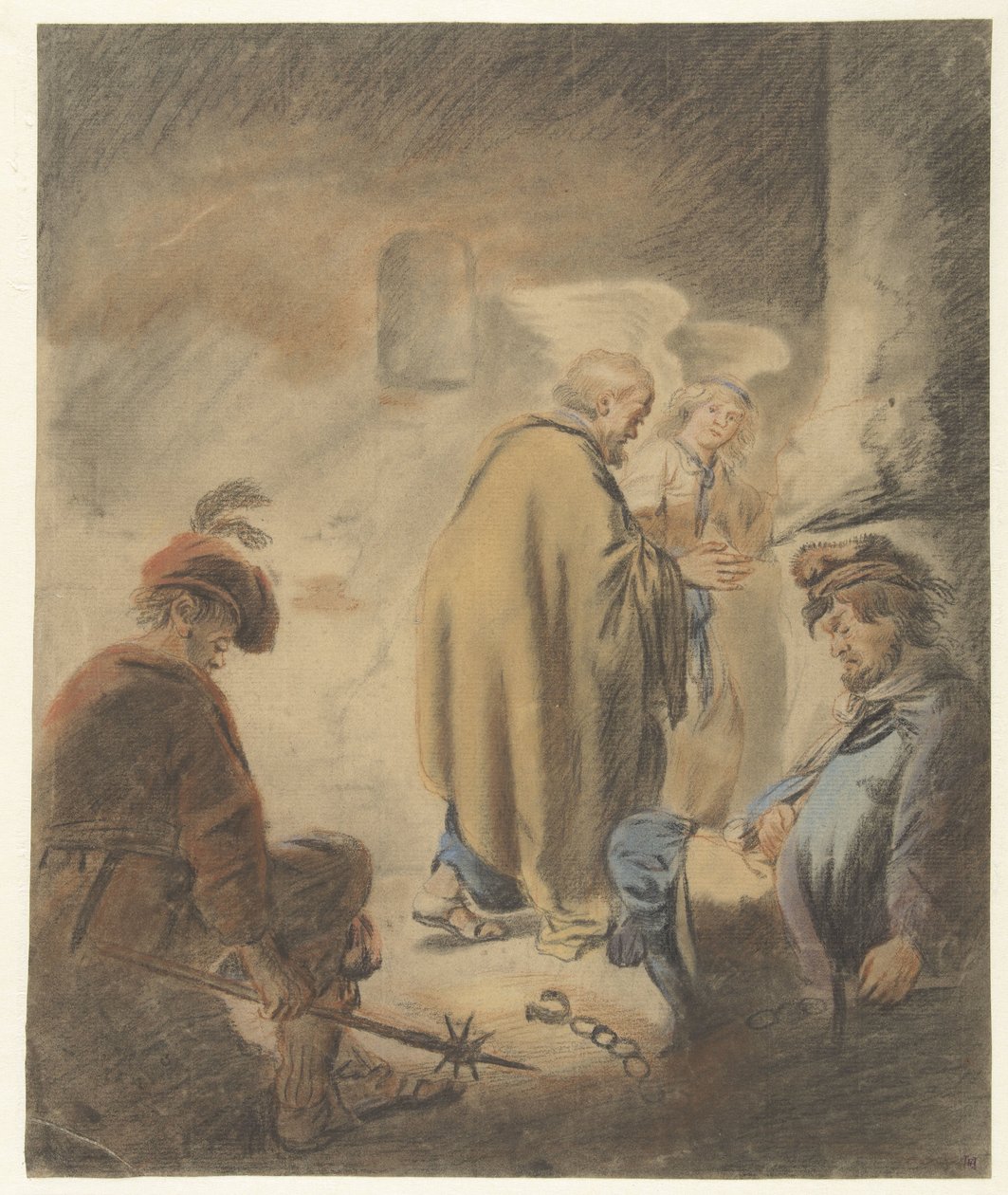 Pietari vapautettiin vankilasta tekijältä Benjamin Gerritsz Cuyp