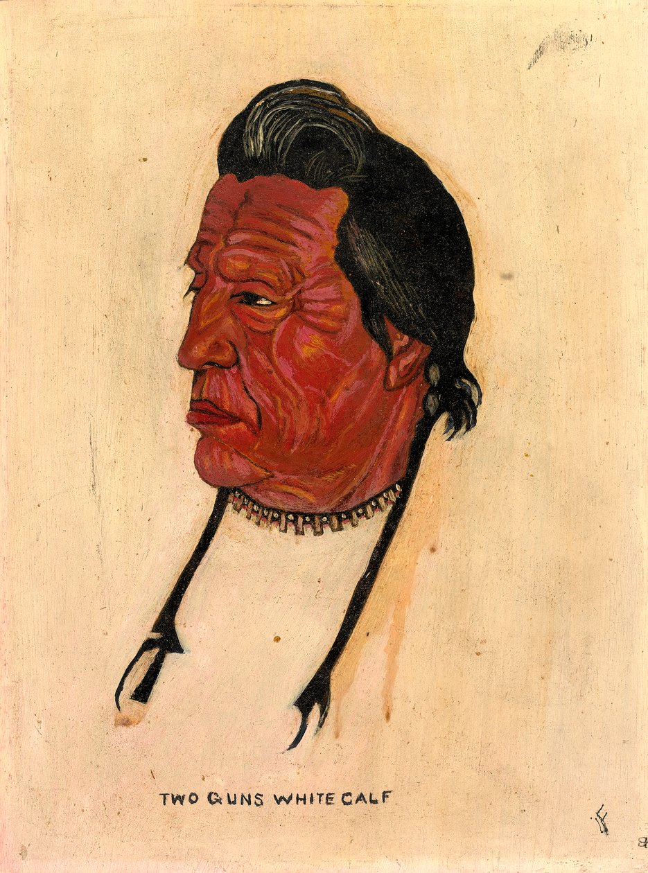 Two Guns White Calf, n.d. tekijältä Benjamin H. Frayser