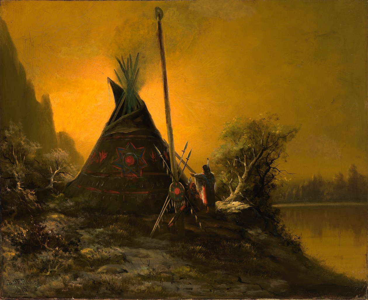 Intian tipi yökuvaus tekijältä Benjamin Raborg