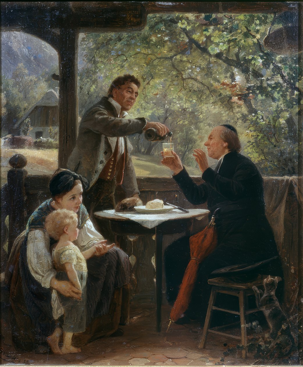 Pastorin vierailu tekijältä Benjamin Vautier