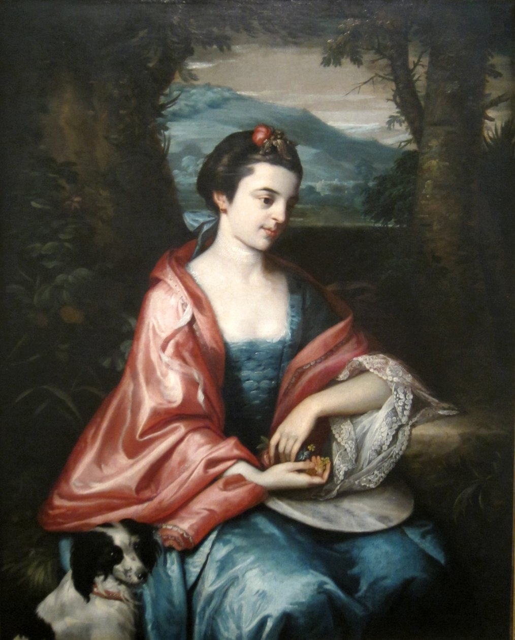 Ann Allen, myöhemmin rouva John Penn tekijältä Benjamin West