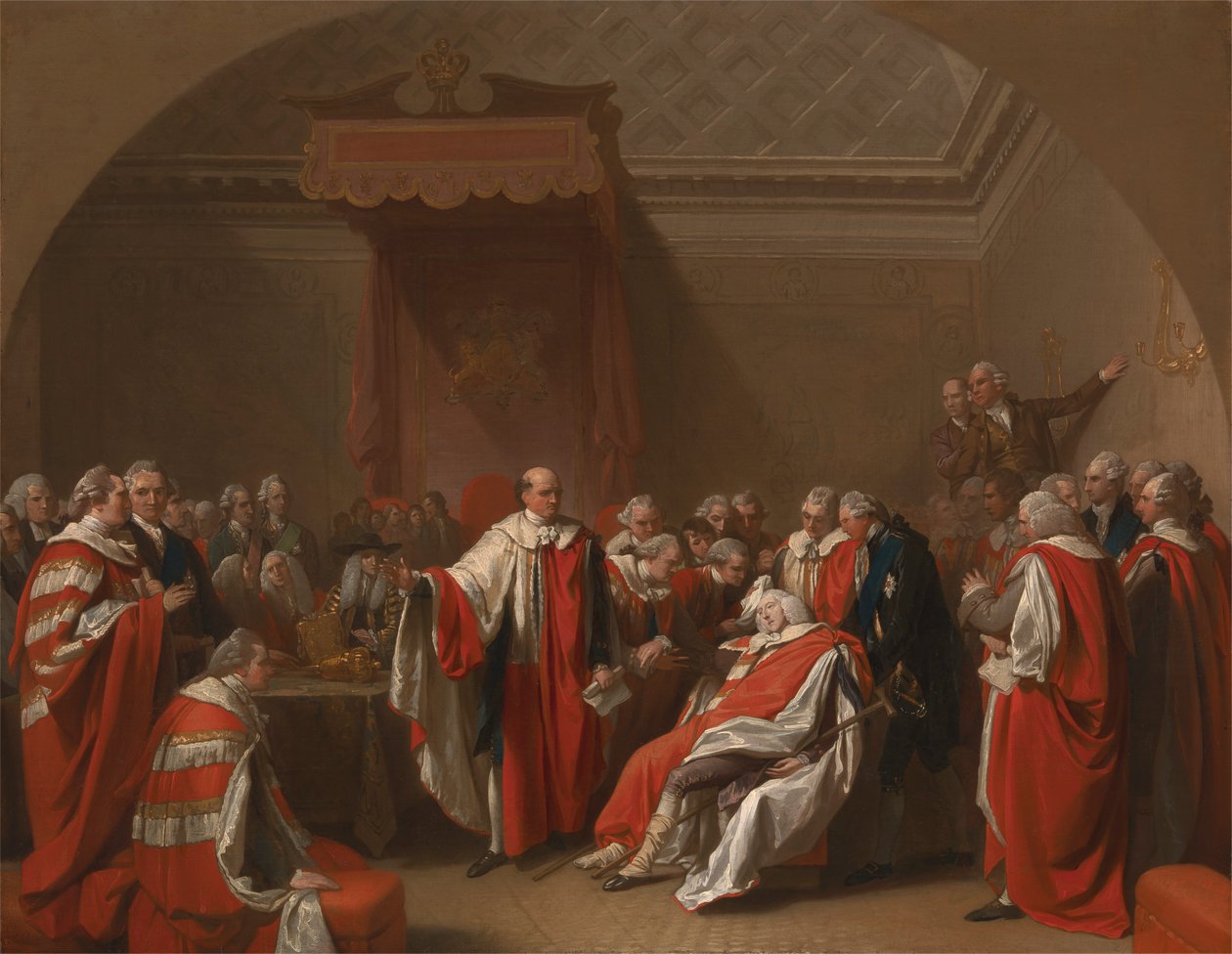 Chathamin kuolema tekijältä Benjamin West