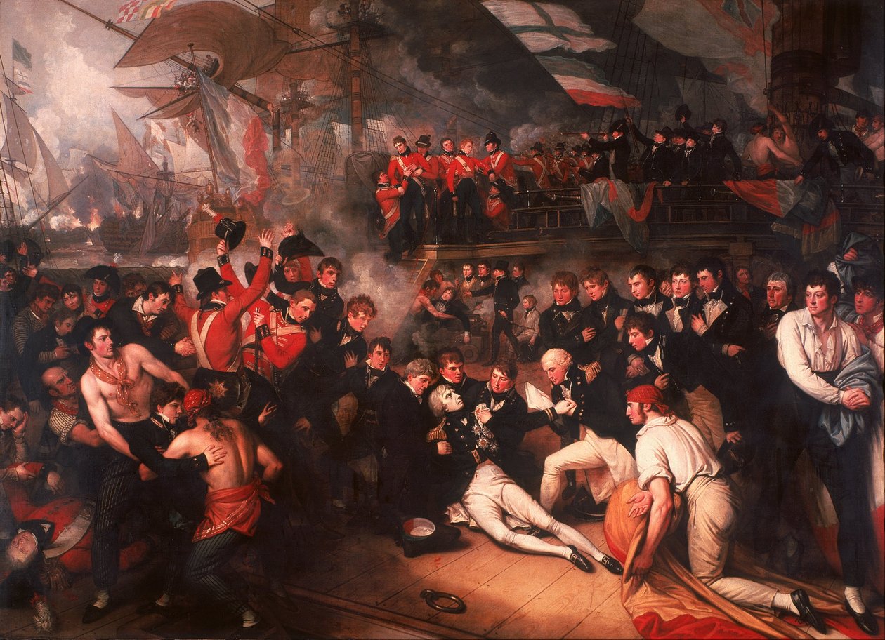 Nelsonin kuolema tekijältä Benjamin West