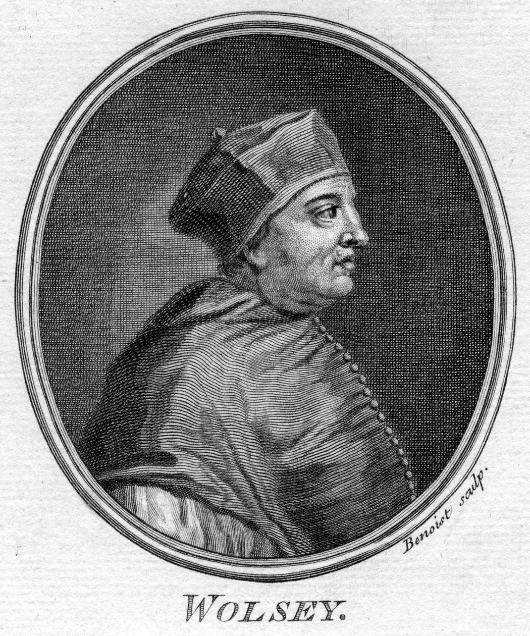 Thomas Wolsey c1475-1530, Englannin valtiomies. tekijältä Benoist