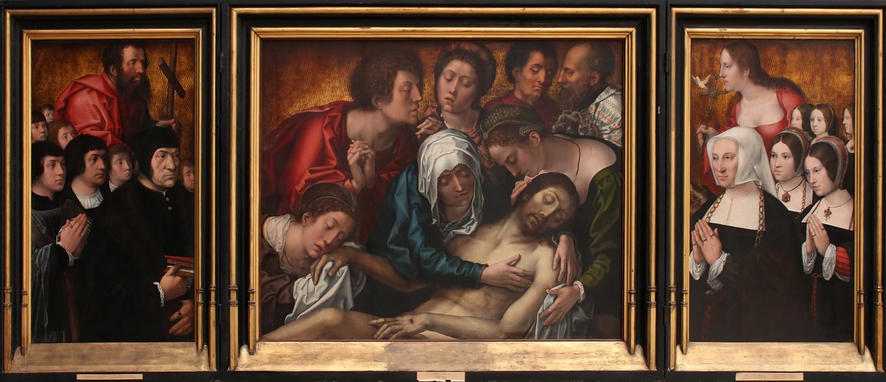 Triptyikkinen Hanneton tekijältä Bernard van Orley
