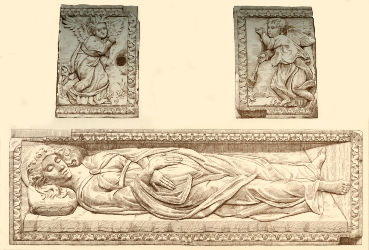 Santa Giustinan sarkofagi, c1476, 1881. tekijältä Bernard Collier