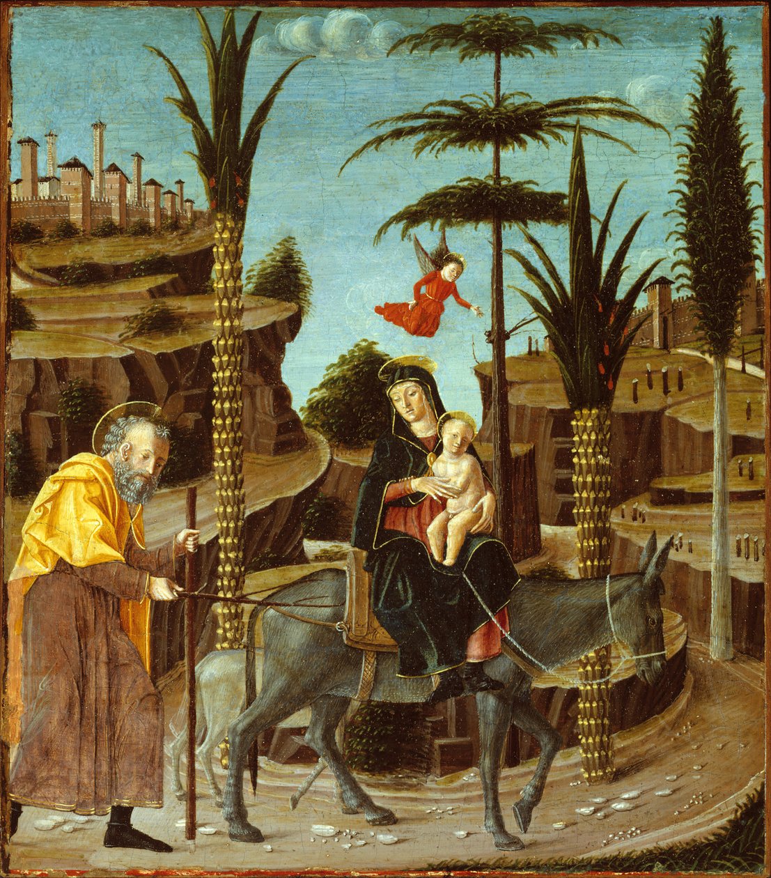 Lento Egyptiin, n. 1485. tekijältä Bernardino Butinone