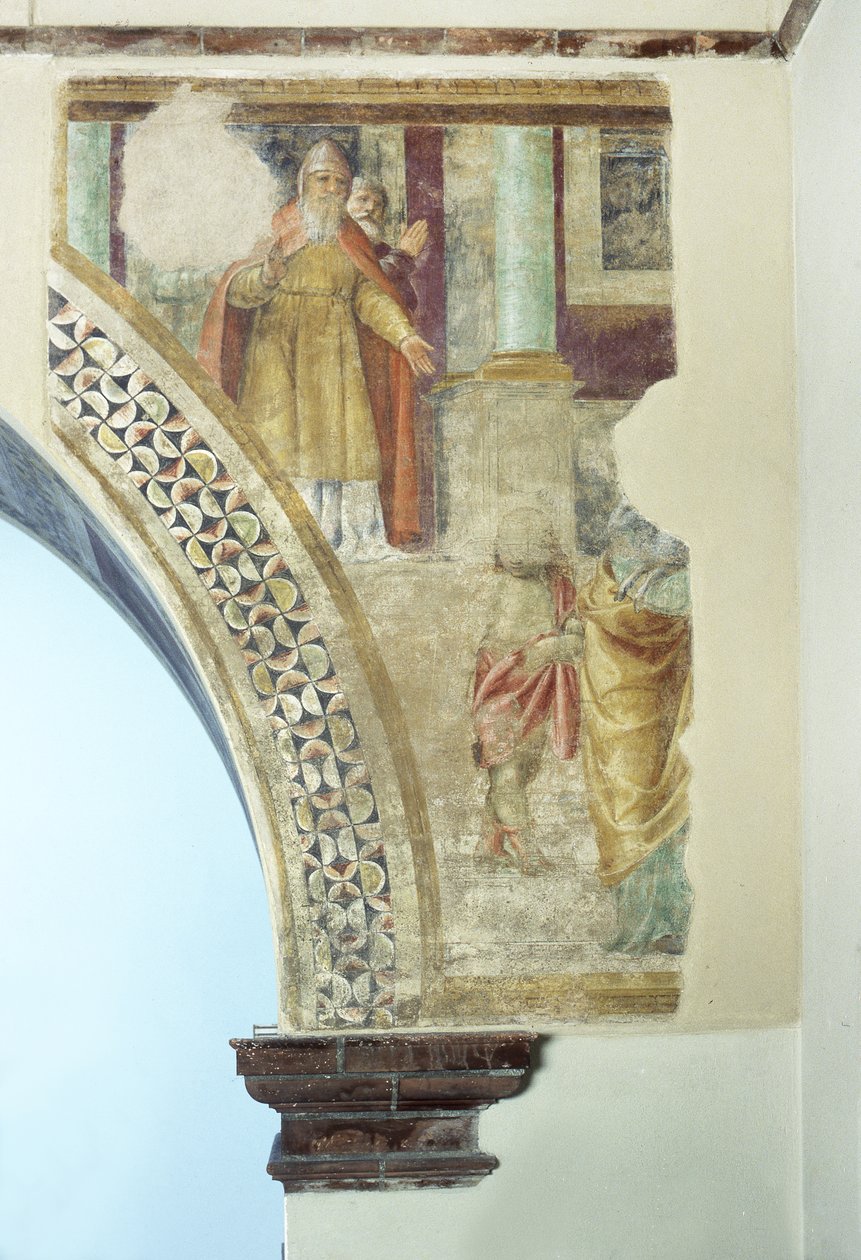 Pyhän Joakimin karkottaminen temppelistä tekijältä Bernardino Luini
