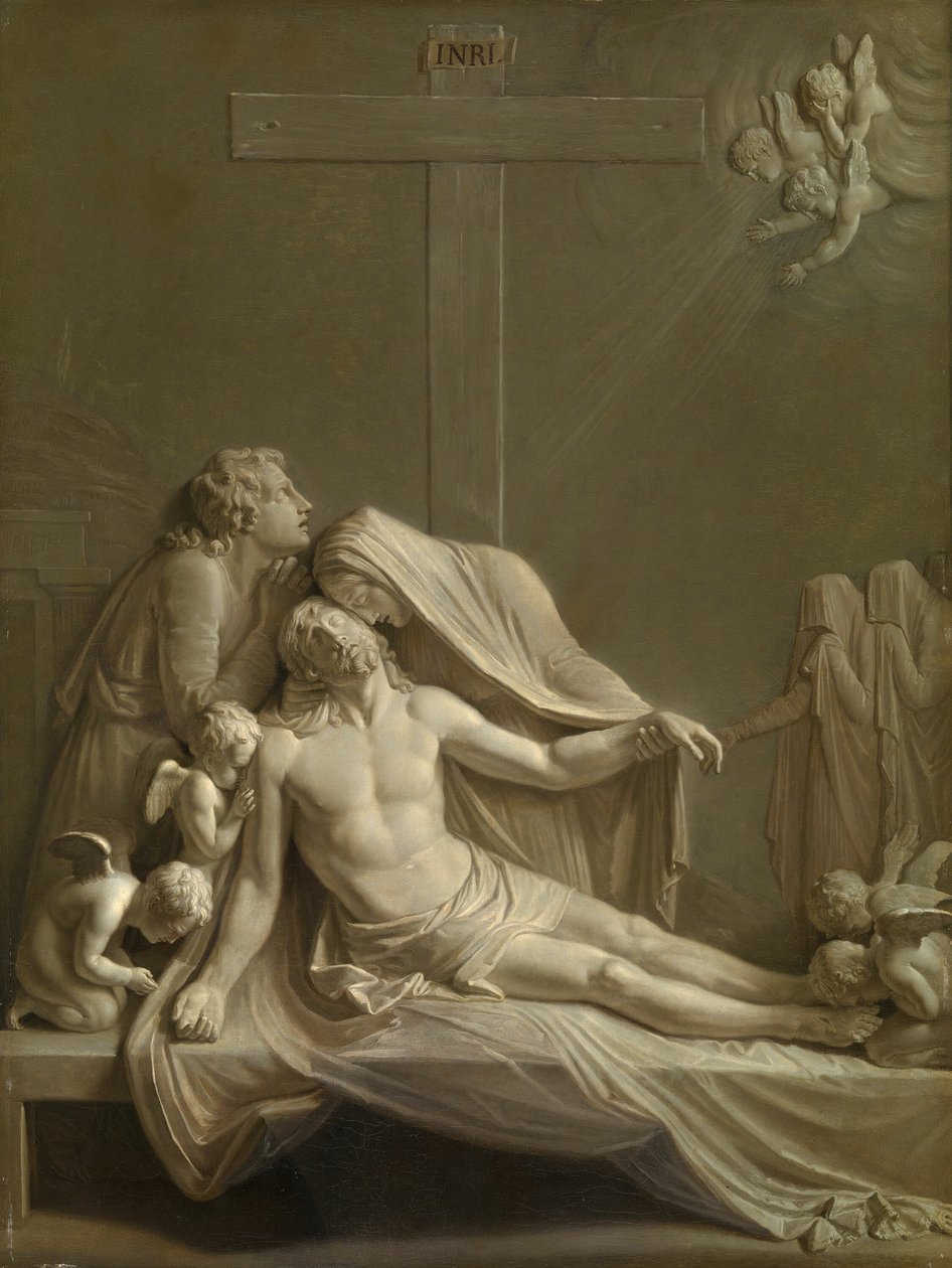 Laskeuma Antonio Canovan jälkeen, 1800. tekijältä Bernardino Nocchi